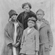 Portrait of John H. Sengstacke and his family members (l to r): Flaurience Sengstacke (sister), Rebecca Sengstacke (aunt; Robert S. Abbott's sister), and Gwen Thomas (cousin).