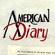 Hand-drawn mock-up of the cover of American Diary, by Enoch P. Waters, published in 1987.